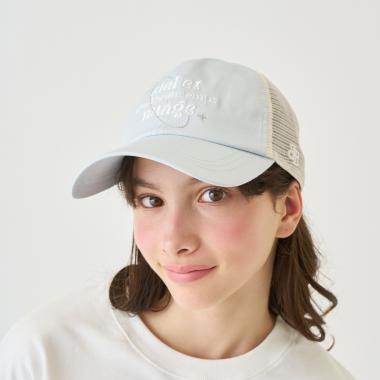 【UV・接触冷感】グラフィック刺しゅうメッシュキャップ