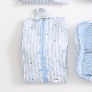 【撥水】総柄シューズケース