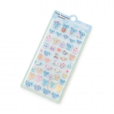 【7月29日 販売開始】【ちゅるんKawaiiシール】ミントくん