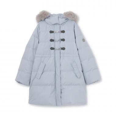 【予約商品】【130cmあり】【撥水・家庭洗濯可】Aラインダウンコート