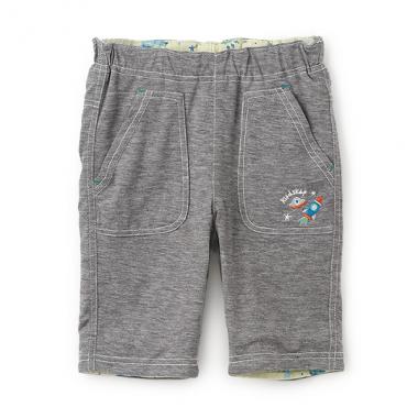 宇宙6分丈リバーシブルパンツ