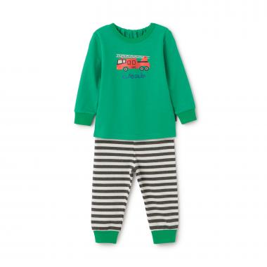 恐竜/消防車長袖ルームウェア