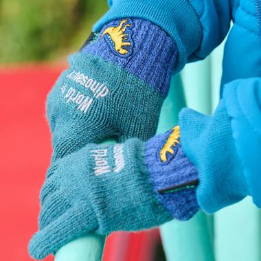 恐竜伸び伸び手袋