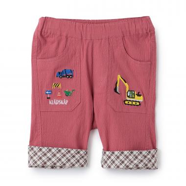 重機裾折り返し6分丈パンツ