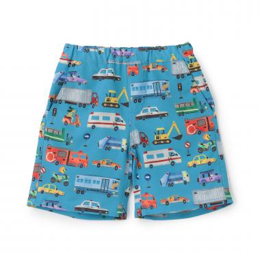 【水陸両用】総柄5分丈パンツ