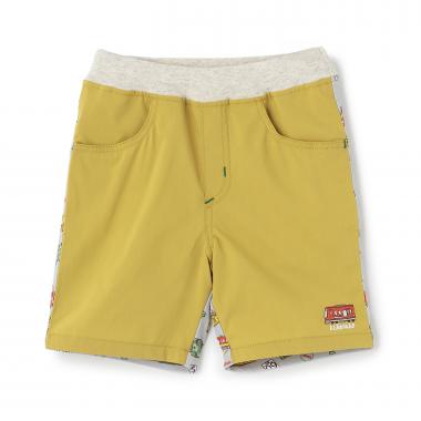 電車前後切替5分丈パンツ