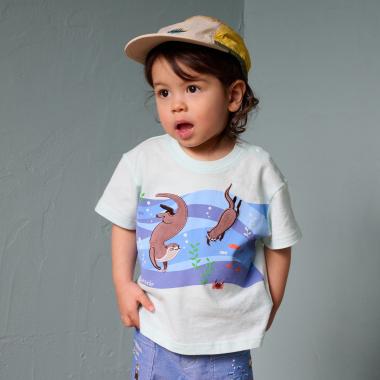 カワウソ半袖Tシャツ
