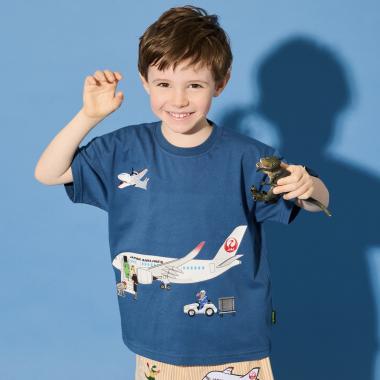 【JAL】搭乗中半袖Tシャツ