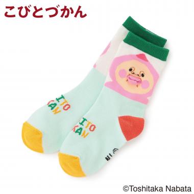【4月29日発売予定】【こびとづかん】ぷっくりクルーソックス