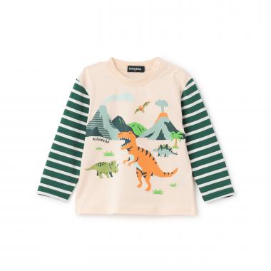 【人気商品再入荷】【直営店で取り扱い無し】恐竜の世界長袖Tシャツ