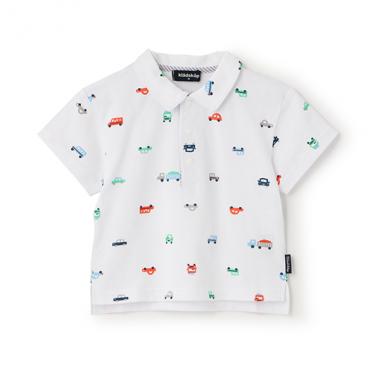 【人気商品再入荷】【直営店で取り扱い無し】車柄半袖ポロシャツ