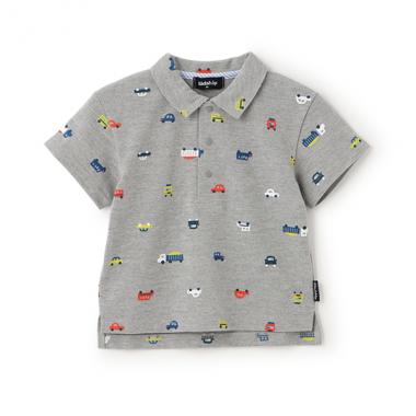 【人気商品再入荷】【直営店で取り扱い無し】車柄半袖ポロシャツ