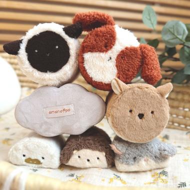 【amanoppo】もちふわブロックふわふわ＋森の新しいおともだち