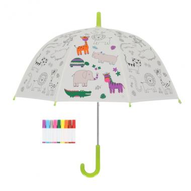 【湘南インターナショナル】【傘】Colour in umbrella   jungle