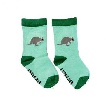 【湘南インターナショナル】Red Parka Socks/Pademelon