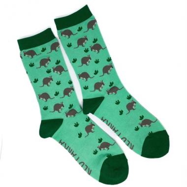 【湘南インターナショナル】Red Parka Socks/Pademelon