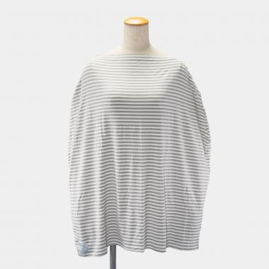 【Copper Pearl】コッパーパール ボーダー ポンチョ型 授乳ケープ