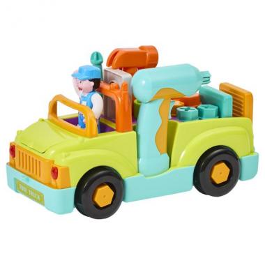 【Hola Toys】工具がいっぱい！組立できるDIYトラック