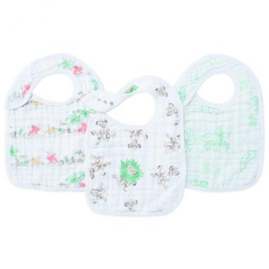 【aden + anais】スナップビブ/ライオンキング/3枚