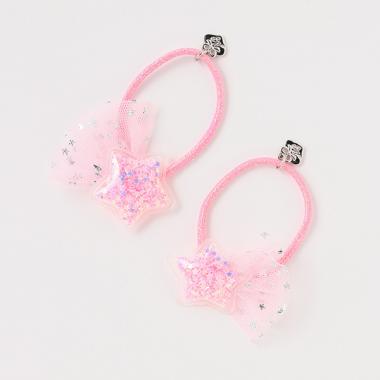 スターチュールヘアポニー2個セット