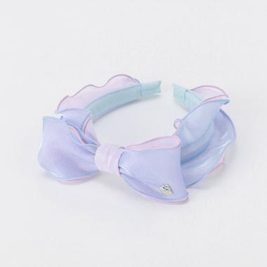 フリルリボン　カチューシャ【日本製】