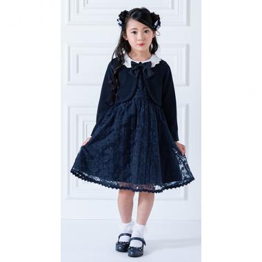 アンサンブル風　ドッキングワンピース