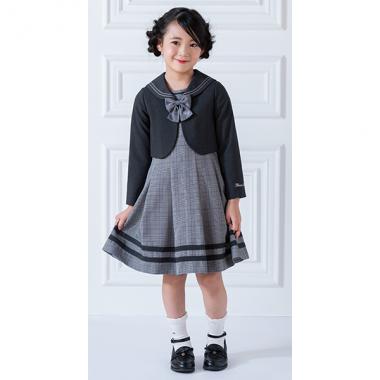 セーラーカラーアンサンブル　ワンピースセット