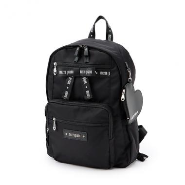 約21L　ハートポーチつきロゴリボンリュック