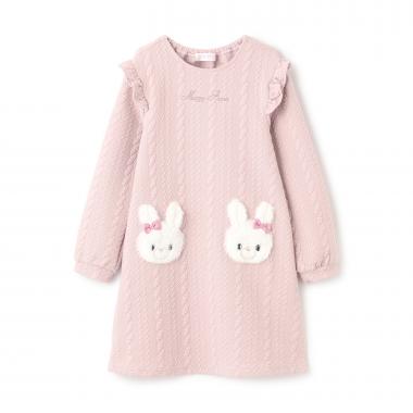 動物アップリケ　カットワンピース