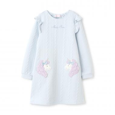 動物アップリケ　カットワンピース