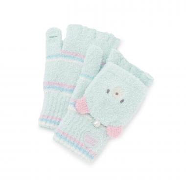 アニマルフェイス　マシュマロニット手袋