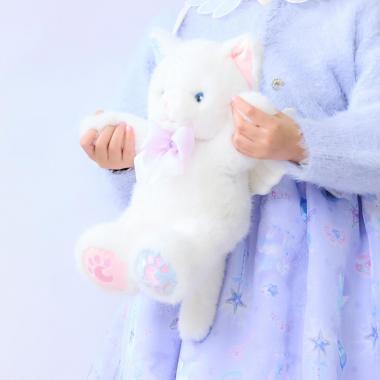 ねこ・くま　ぬいぐるみポシェット