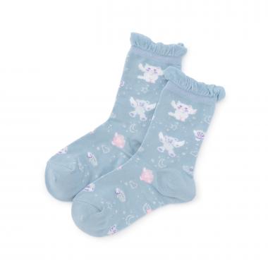 マジカル柄　クルーソックス