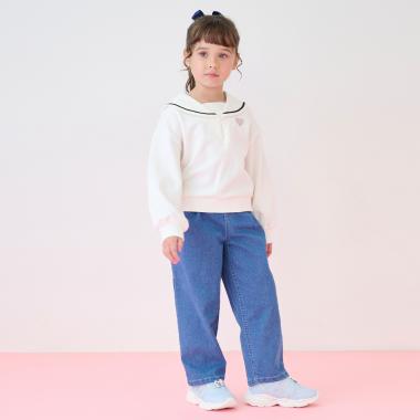 ストレッチデニム　ロングパンツ