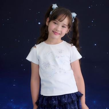 蓄光プリント　星座　半袖Tシャツ