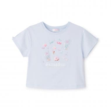 【7月29日販売開始】ちゅるかわシール　半袖Tシャツ