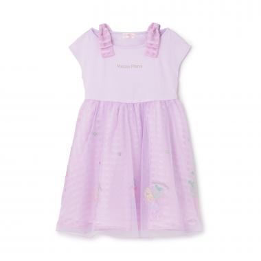 【人気商品再入荷】【直営店で取り扱い無し】シャーベット刺しゅう　ドッキングワンピース