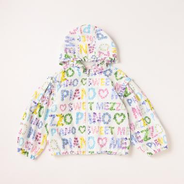 【人気商品再入荷】【直営店で取り扱い無し】花ロゴ柄ブルゾン