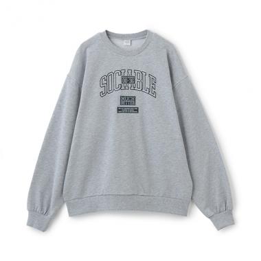 【親子リンク】Dadワッペンビッグスウェット