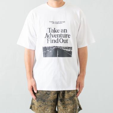 【綿100%】【親子リンク】Dadロゴプリントワイド半T