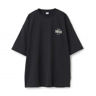 【親子リンク】DADバックロゴ刺繍ビック半袖T