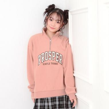 ハーフジップフリーストレーナー