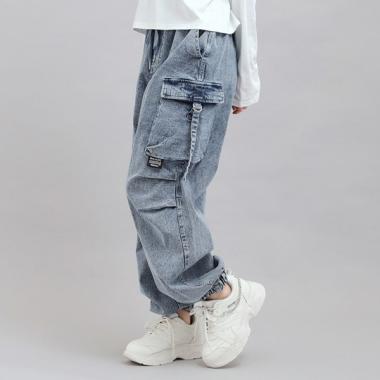 デニムカーゴパンツ