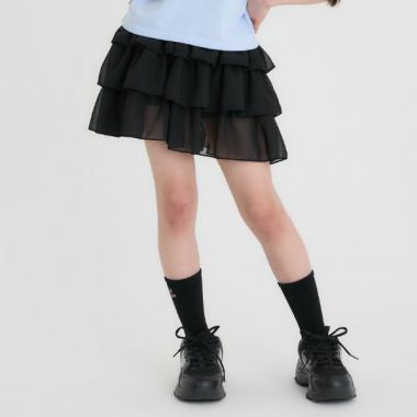 シフォンティアードスカート