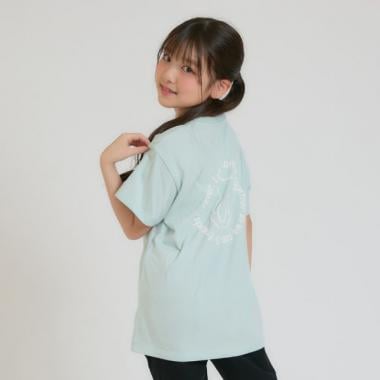 【デイリープライス】サークルロゴ発砲くまちゃん半袖T