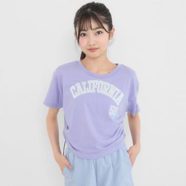 【別注】サイドギャザーデザイン半袖T