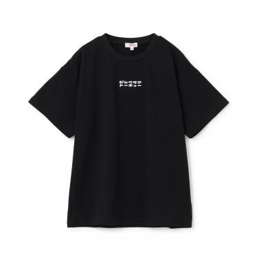 【東京限定】【綿100%】ピンクラテトーキョービッグTシャツ