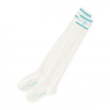 ラインニーハイソックス