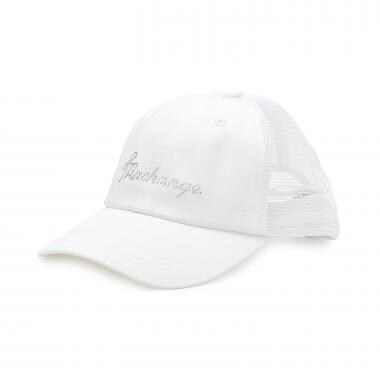 リボンストーンメッシュキャップ