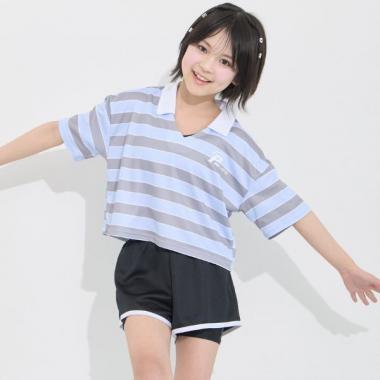 【SWIM】ラガーT＆スパッツ３P